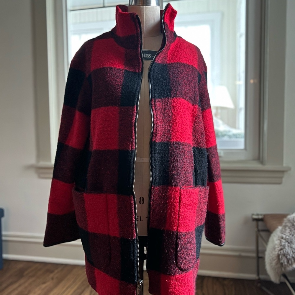 Pendleton Buffalo Plaid Wool Jacket - image 2